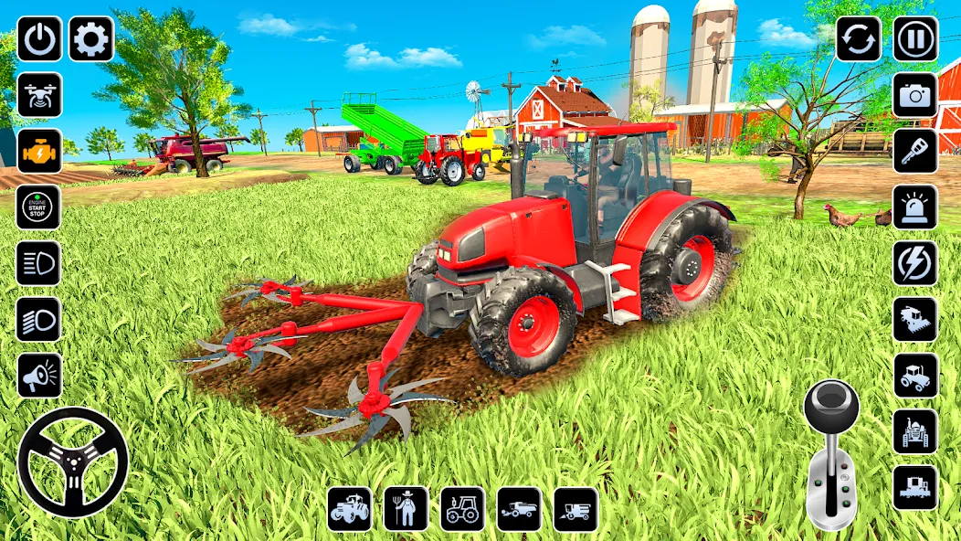 Farming Games &amp; Tractor Games [MOD: безлимитные деньги и техника] Screenshot 1
