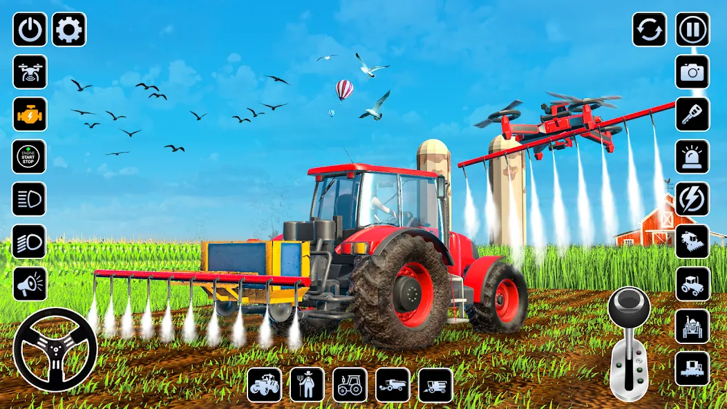 Farming Games &amp; Tractor Games [MOD: безлимитные деньги и техника] Screenshot 2