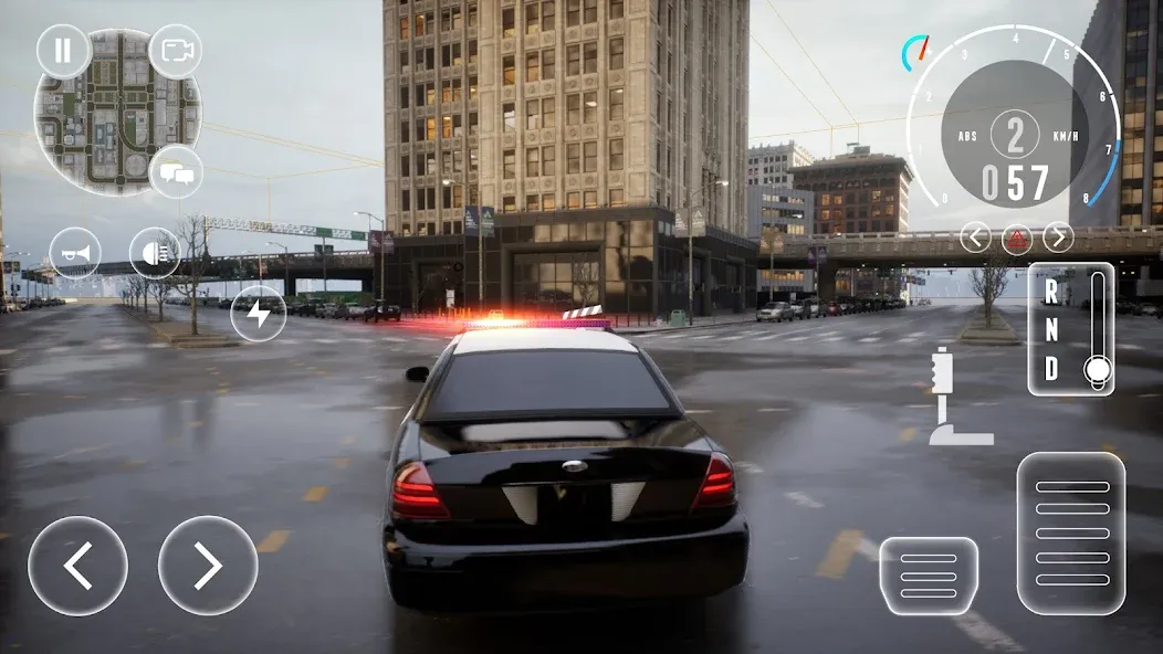 Police Car Simulator 2023 [MOD: безлимитные деньги и топливо] Screenshot 1