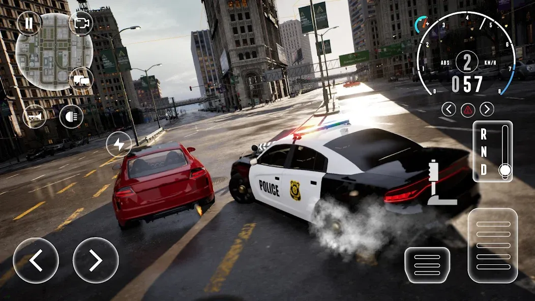 Police Car Simulator 2023 [MOD: безлимитные деньги и топливо] Screenshot 2