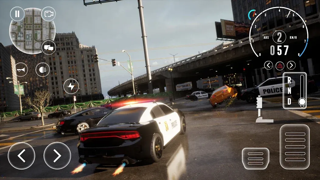 Police Car Simulator 2023 [MOD: безлимитные деньги и топливо] Screenshot 3