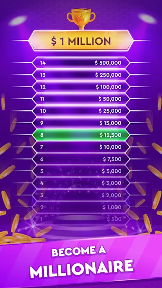 Trivia Show: TV Word Quiz Game [MOD: открыты все вопросы и подсказки] Screenshot 5