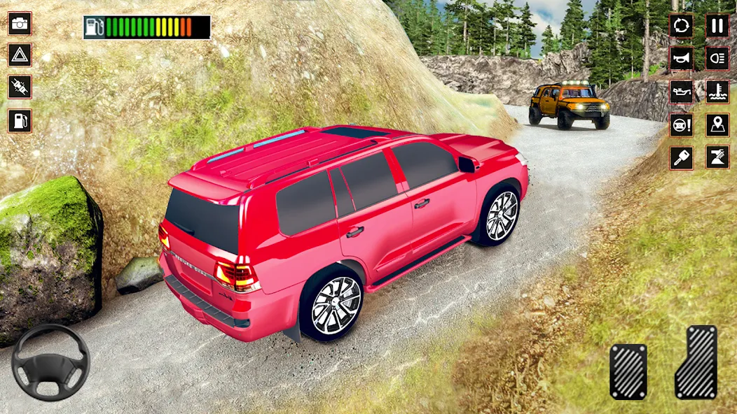 Mountain Climb 4x4 Car Games [MOD: безлимитные деньги и топливо] Screenshot 2