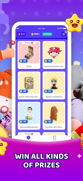 Claw Eden - Real Claw Machine [MOD: безлимитные монеты и призы] Screenshot 2