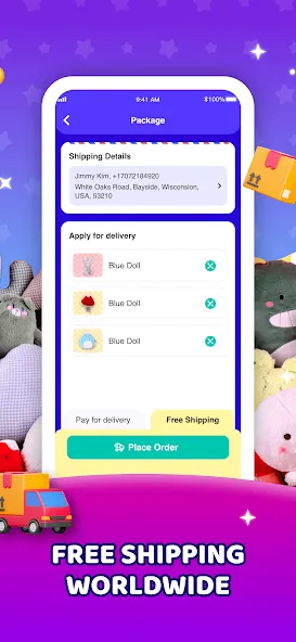 Claw Eden - Real Claw Machine [MOD: безлимитные монеты и призы] Screenshot 3