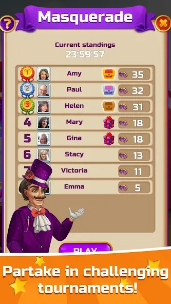 Circus Words: Magic Puzzle [MOD: без рекламы и подсказки доступны] Screenshot 2