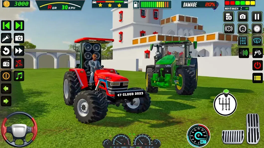 US Tractor Farming Games 3d [MOD: безлимитные деньги и топливо] Screenshot 1