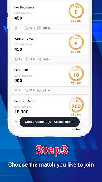 Legend Fantasy- Fantasy sports [MOD: безлимитные монеты и премиум-функции] Screenshot 4