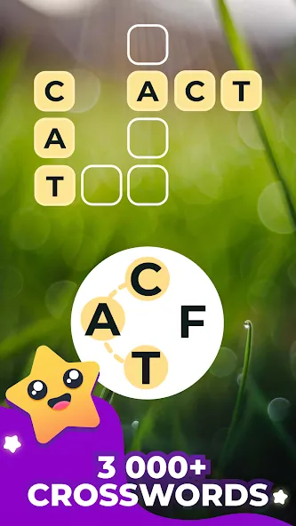 Word Line: Crossword Adventure [MOD: безлимитные подсказки и открыты уровни] Screenshot 1