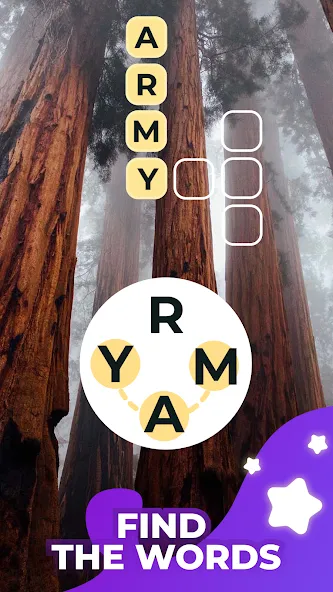 Word Line: Crossword Adventure [MOD: безлимитные подсказки и открыты уровни] Screenshot 2