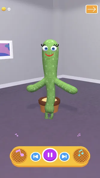 Talking Cactus [MOD: разблокированы все функции кактуса] Screenshot 2