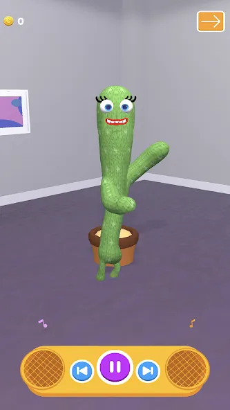 Talking Cactus [MOD: разблокированы все функции кактуса] Screenshot 5