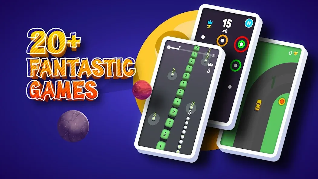 GameFinity: Arcade Mini games [MOD: безлимитные монеты и все игры открыты] Screenshot 4