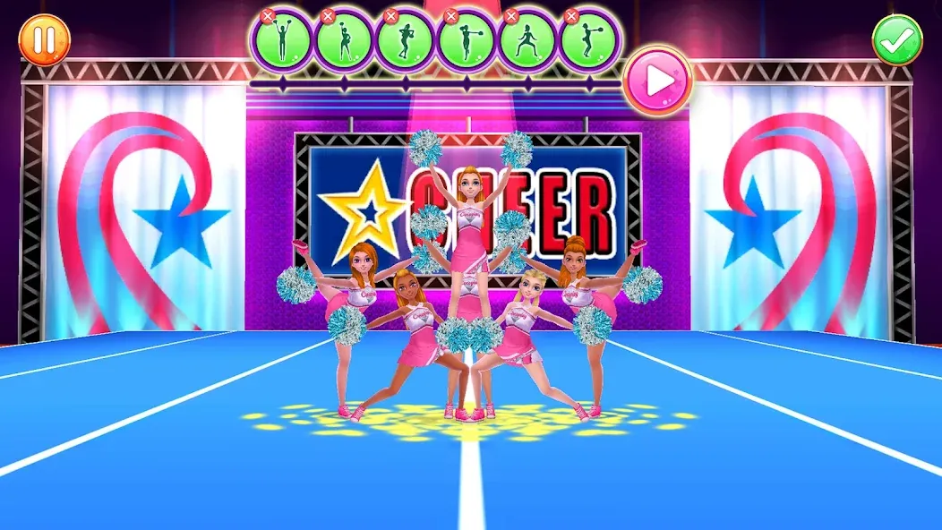 Cheerleader Champion Dance Now [MOD: открыты все танцевальные костюмы] Screenshot 2