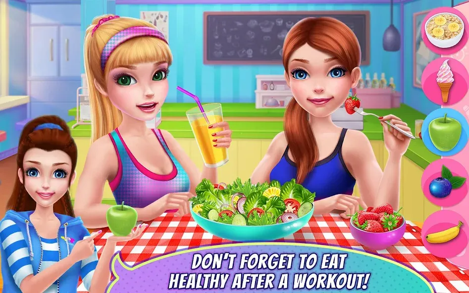 Fitness Girl - Dance &amp; Play [MOD: безлимитные монеты и все танцы открыты] Screenshot 4