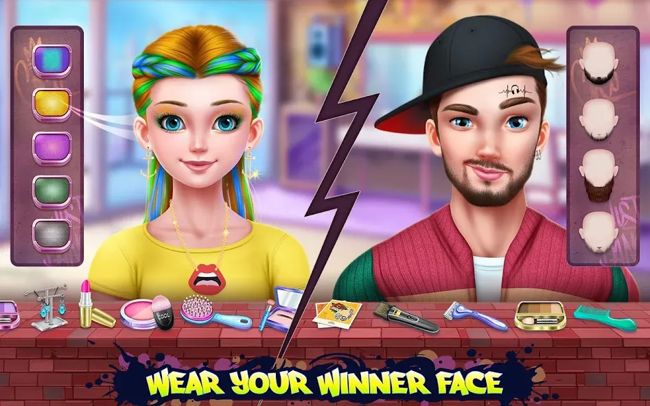 Hip Hop Battle - Girls vs Boys [MOD: безлимитные деньги и все наряды] Screenshot 4