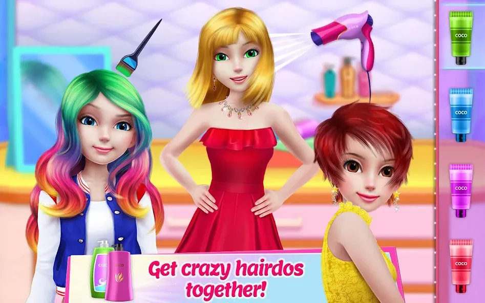 Girl Squad - BFF in Style [MOD: безлимитные деньги и наряды] Screenshot 2