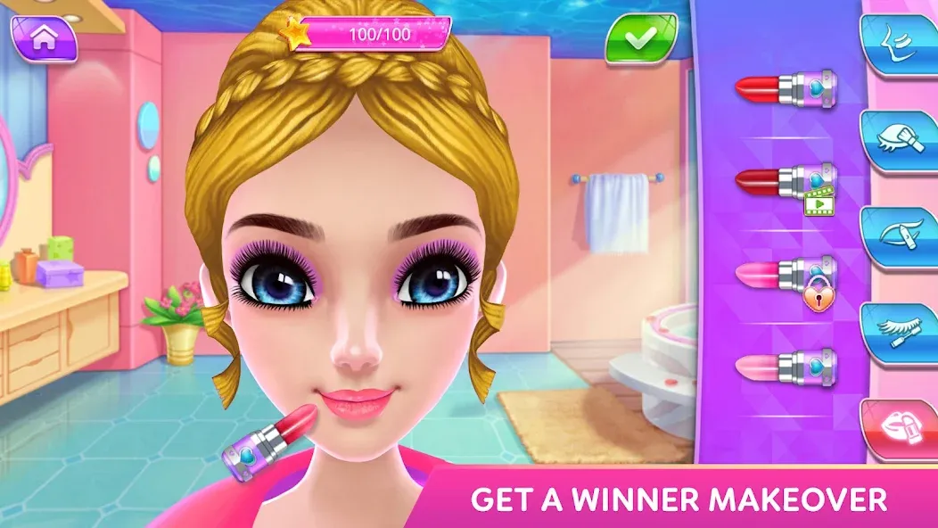 Gymnastics Superstar Star Girl [MOD: безлимитные деньги и все костюмы] Screenshot 3