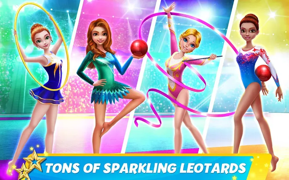 Rhythmic Gymnastics Dream Team [MOD: безлимитные деньги и энергия] Screenshot 1