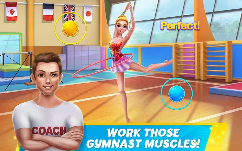 Rhythmic Gymnastics Dream Team [MOD: безлимитные деньги и энергия] Screenshot 5
