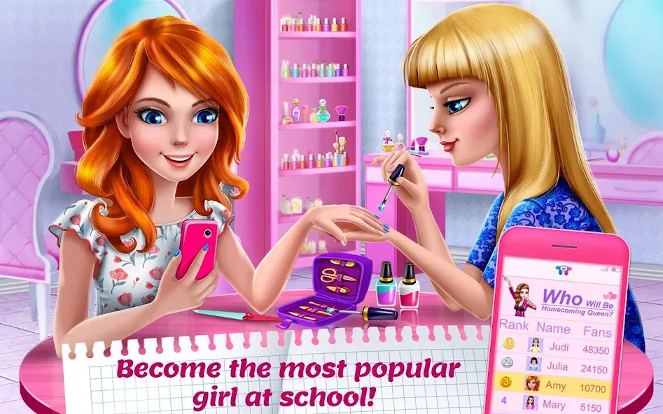 High School Crush - Love Story [MOD: романтические приключения без ограничений] Screenshot 4