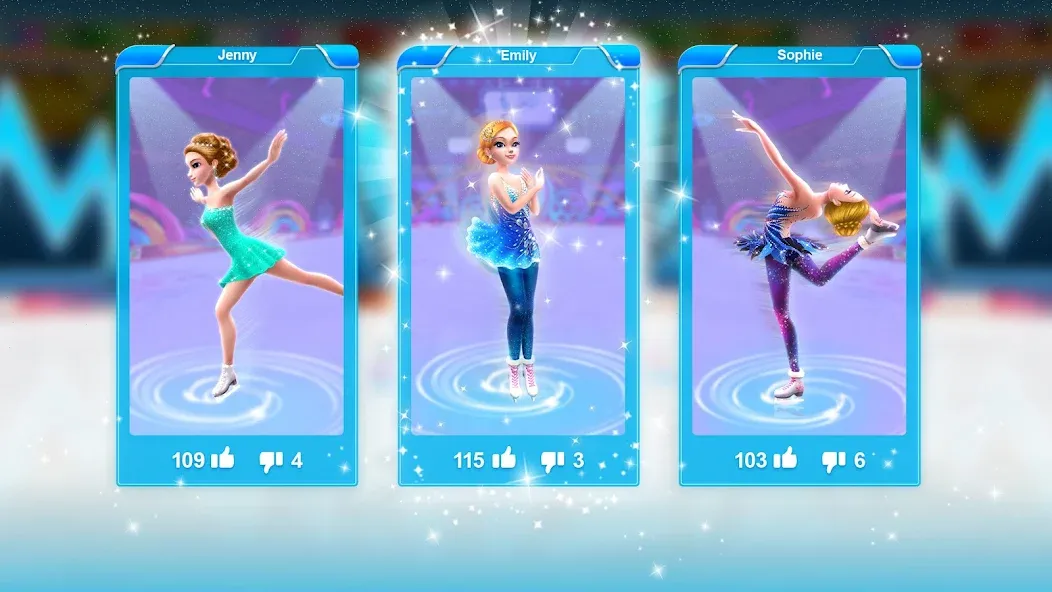 Ice Skating Ballerina Life [MOD: разблокированы все костюмы и уровни] Screenshot 4