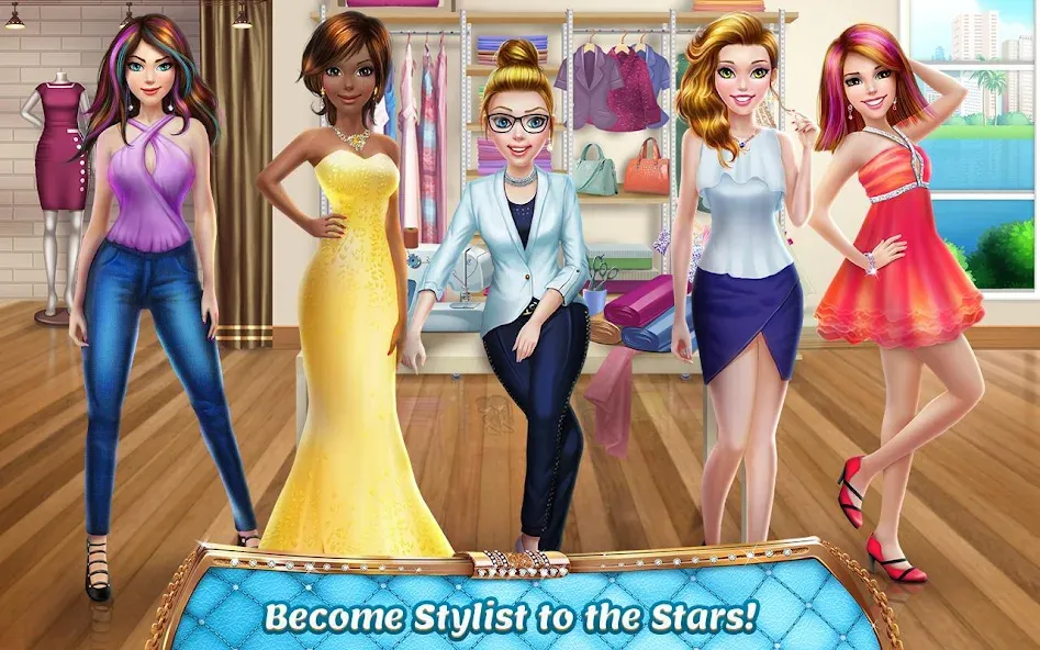 Stylist Girl: Make Me Fabulous [MOD: безлимитные деньги и открыты все уровни] Screenshot 5