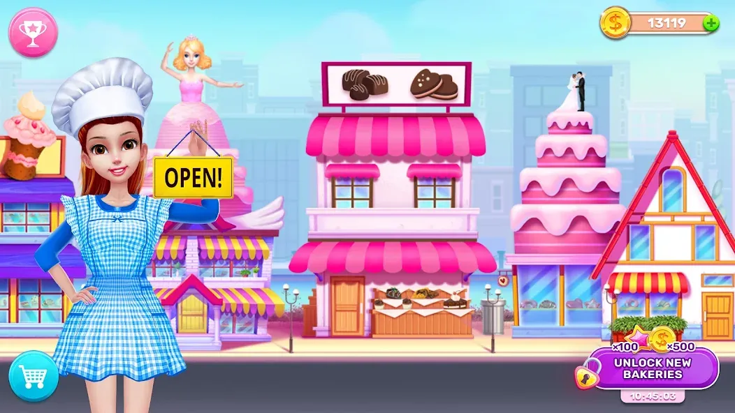 My Bakery Empire: Bake a Cake [MOD: безлимитные деньги и ингредиенты] Screenshot 2