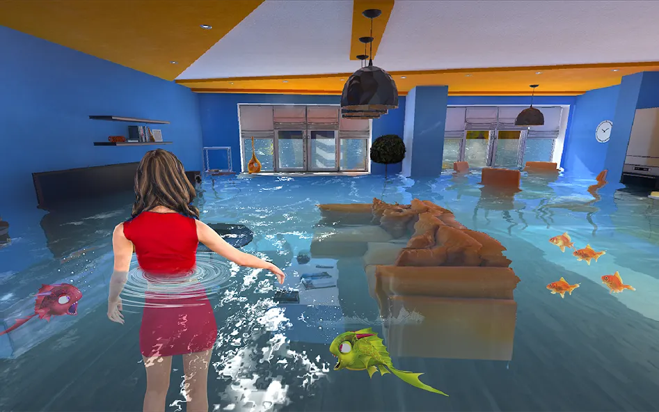 Piranha Escape Hungry Fish.io [MOD: без рекламы и бесконечные монеты] Screenshot 4