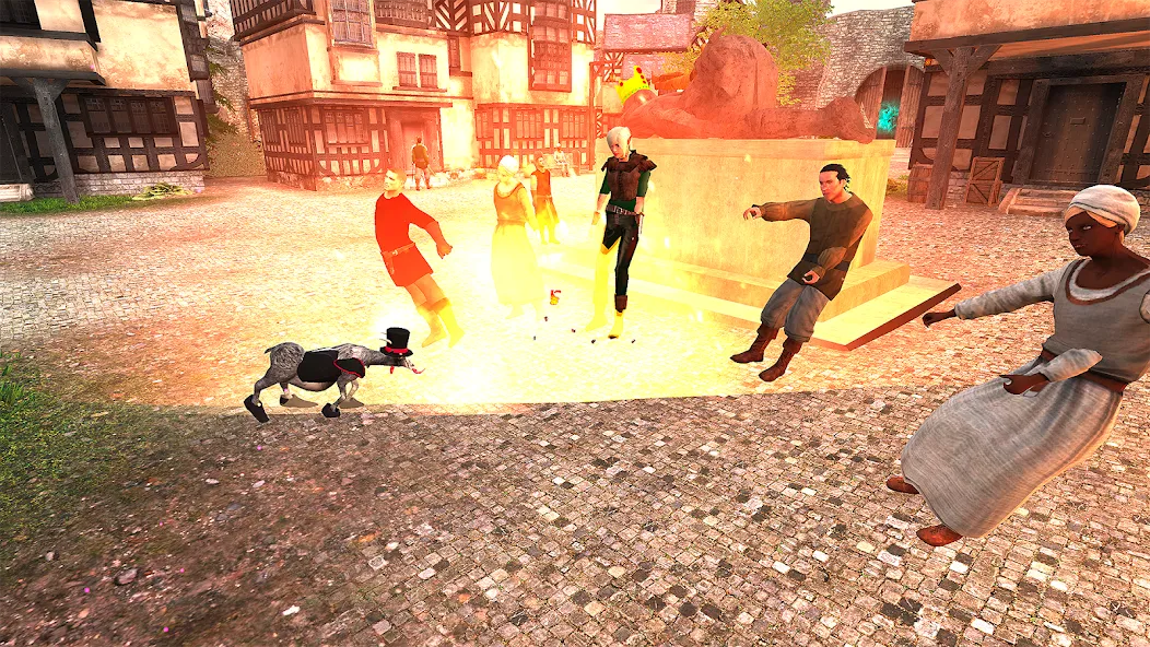 Goat Simulator [MOD: безлимитное здоровье и все козы открыты] Screenshot 3