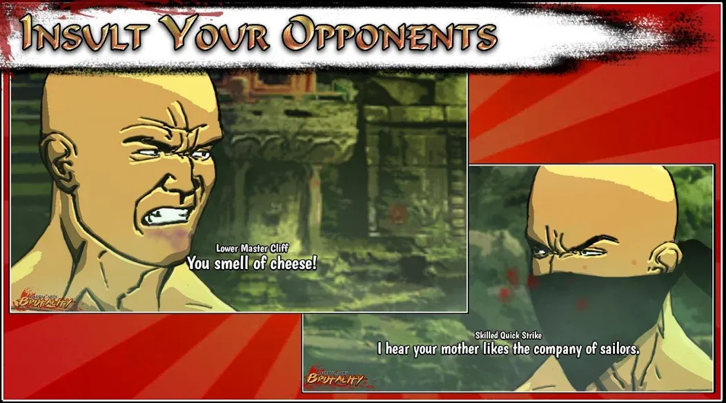 Martial Arts Brutality [MOD: безлимитные деньги и усиленные боевые навыки] Screenshot 1