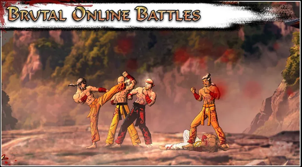 Martial Arts Brutality [MOD: безлимитные деньги и усиленные боевые навыки] Screenshot 4