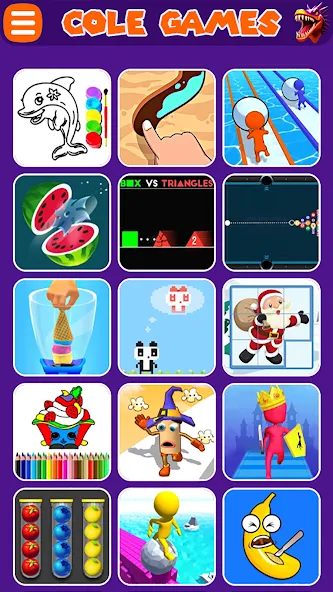 COLE Games [MOD: разблокированы все уровни игры] Screenshot 3