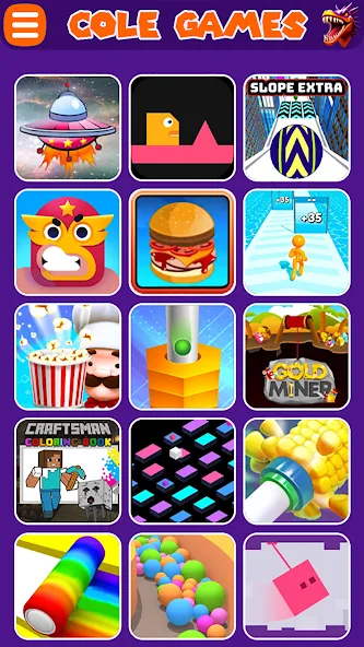 COLE Games [MOD: разблокированы все уровни игры] Screenshot 4