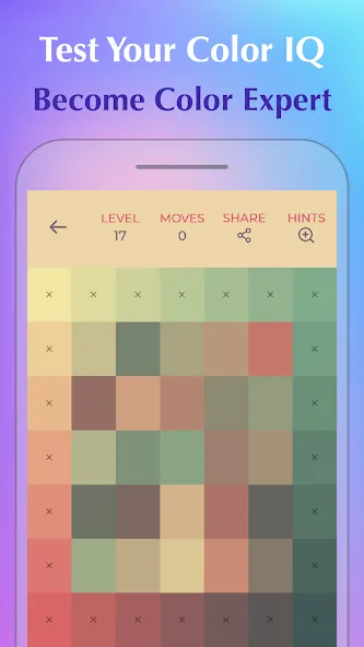 Color Puzzle:Offline Hue Games [MOD: без рекламы и все уровни открыты] Screenshot 2