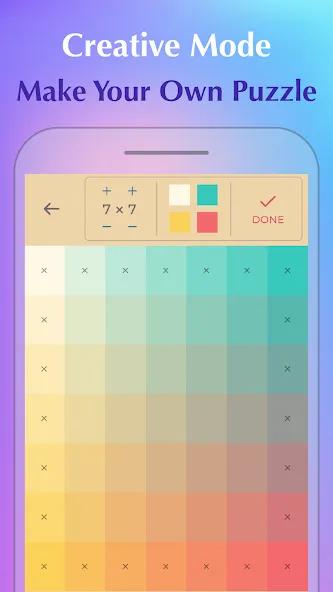 Color Puzzle:Offline Hue Games [MOD: без рекламы и все уровни открыты] Screenshot 4