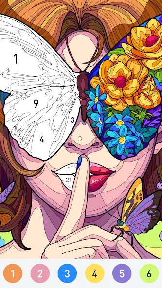 Color Now - color by number [MOD: без рекламы и все цвета открыты] Screenshot 1