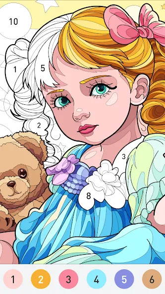 Color Now - color by number [MOD: без рекламы и все цвета открыты] Screenshot 5