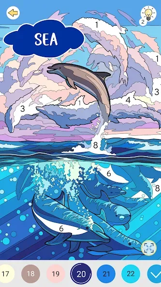 Color by Number: Coloring Book [MOD: без рекламы и всё разблокировано] Screenshot 3
