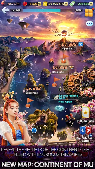 Ace Fishing: Wild Catch [MOD: безлимитные деньги и редкие снасти] Screenshot 2