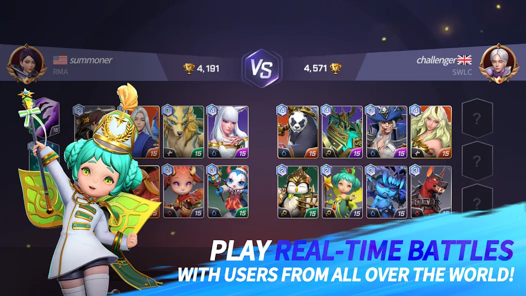 Summoners War: Lost Centuria [MOD: безлимитные ресурсы и усиленные герои] Screenshot 2