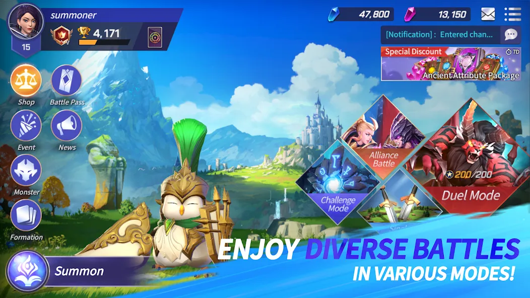 Summoners War: Lost Centuria [MOD: безлимитные ресурсы и усиленные герои] Screenshot 4