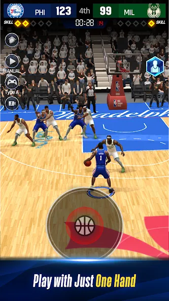 NBA NOW 24 [MOD: бесконечные деньги и энергия] Screenshot 2