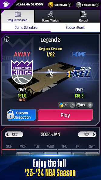 NBA NOW 24 [MOD: бесконечные деньги и энергия] Screenshot 3