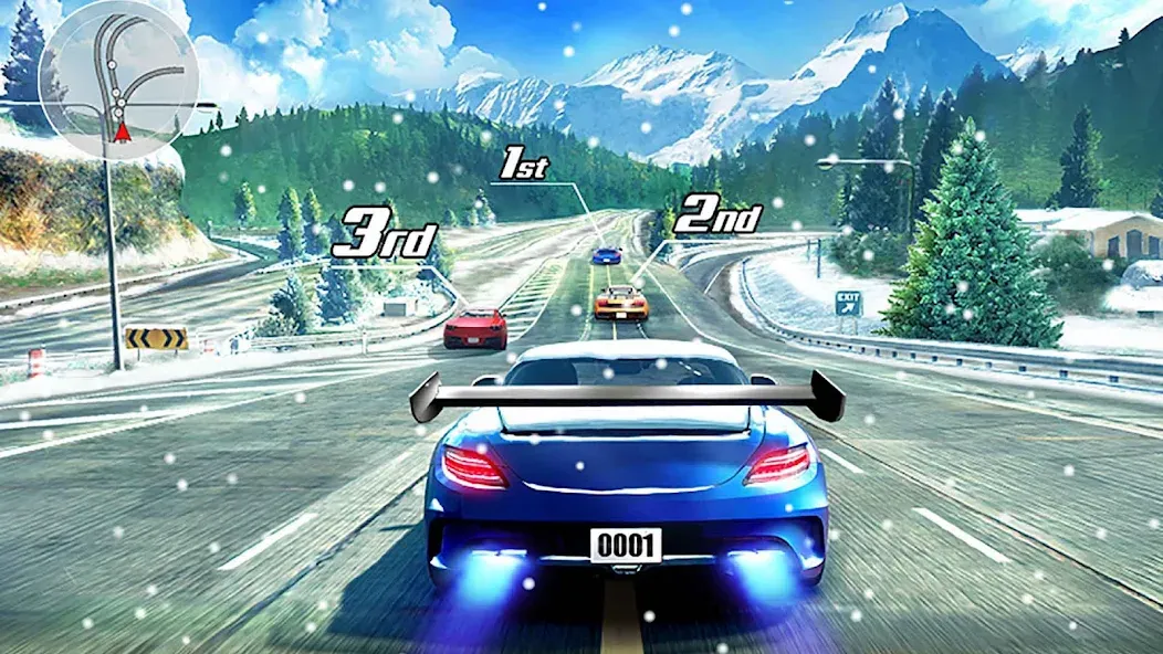 Street Racing 3D [MOD: безлимитные деньги и премиум-автомобили] Screenshot 1
