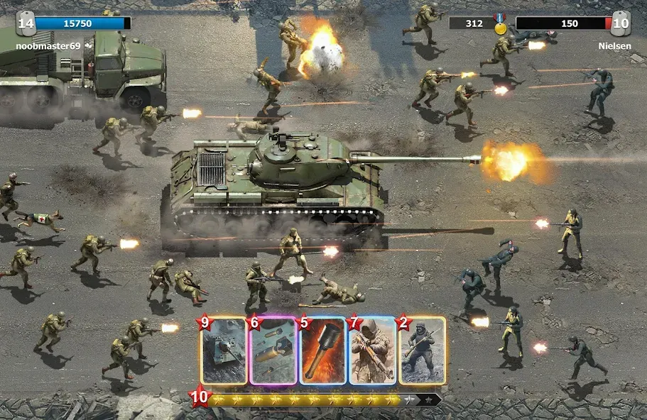 Trench Assault [MOD: безлимитные монеты и открыты уровни] Screenshot 4