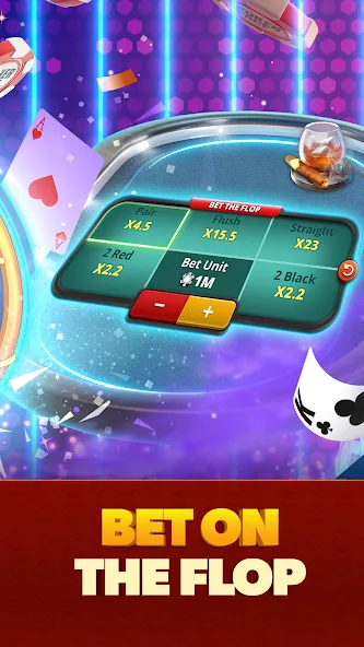 Poker Face: Texas Holdem Poker [MOD: безлимитные фишки и все функции открыты] Screenshot 4