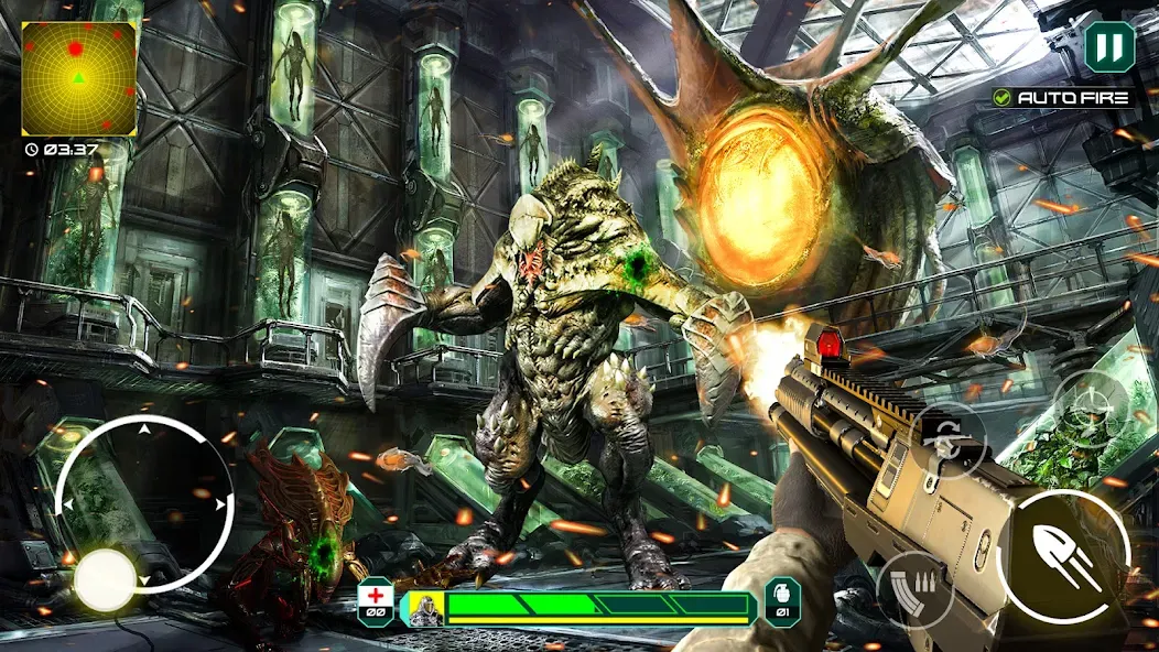 Alien - Dead Space Alien Games [MOD: безлимитные ресурсы и оружие] Screenshot 3