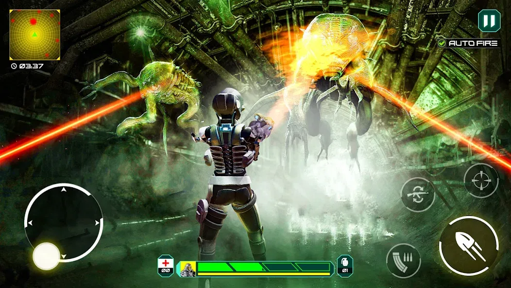 Alien - Dead Space Alien Games [MOD: безлимитные ресурсы и оружие] Screenshot 4