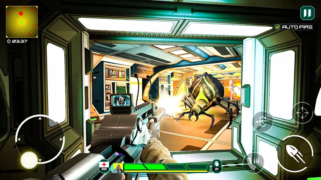 Alien - Dead Space Alien Games [MOD: безлимитные ресурсы и оружие] Screenshot 5